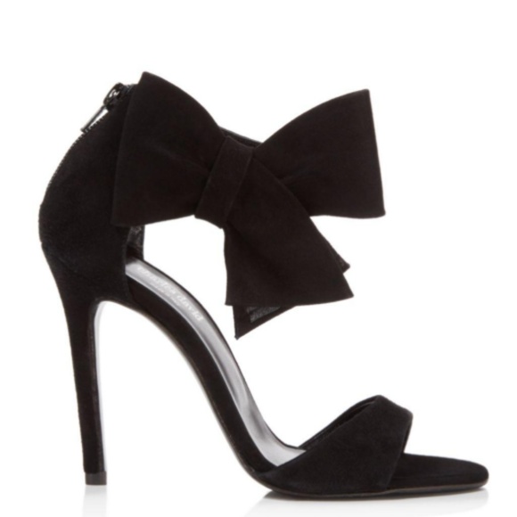 COPY - Charles David Precious Bow Velvet Heels- S… - Picture 2 of 5